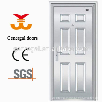 Design de porta de aço inoxidável exterior SS porta de entrada